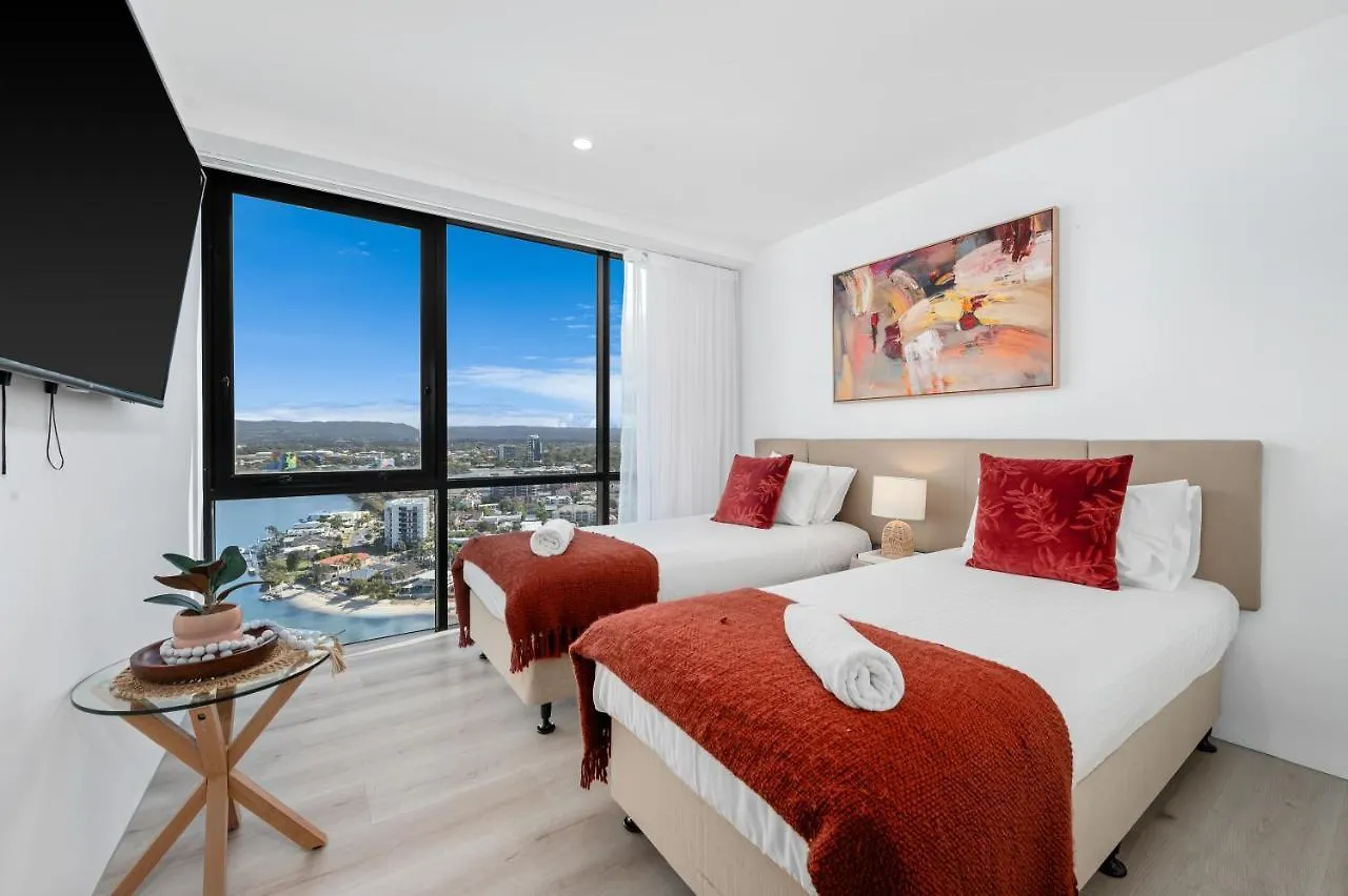 Circle On Cavill Contemporary Luxury And Spacious Three Bedroom Apartment Guldkusten 0*,  Australien